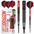 Jonny Clayton Premier League SE Steel Tip Darts product image showing the complete dart set, packaging and accessories