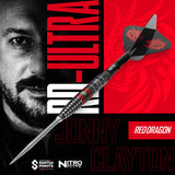 Red Dragon Jonny Clayton RD-ULTRA Switch Point 90% Tungsten Steel Tip Darts