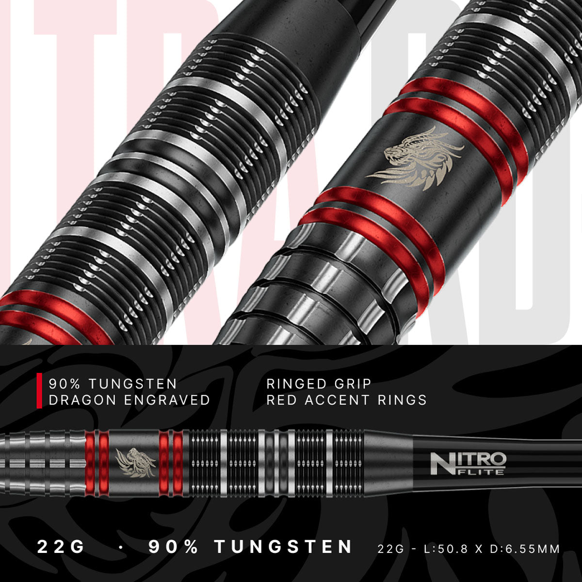 Red Dragon Jonny Clayton RD-ULTRA Switch Point 90% Tungsten Steel Tip Darts