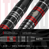 Red Dragon Jonny Clayton RD-ULTRA Switch Point 90% Tungsten Steel Tip Darts