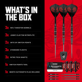 Red Dragon Jonny Clayton RD-ULTRA Switch Point 90% Tungsten Steel Tip Darts