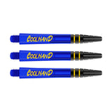 Luke Humphries Cool Hand Logo Nitrotech Dart Stems Shafts main product image showing the stems, packaging, and included contents