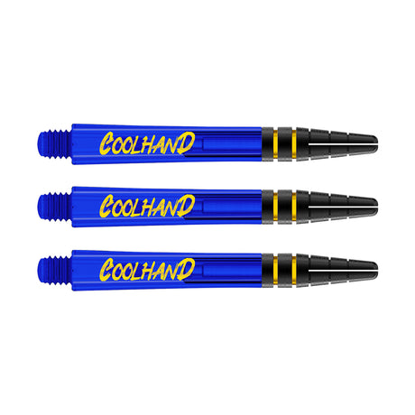 Luke Humphries Cool Hand Logo Nitrotech Dart Stems Shafts main product image showing the stems, packaging, and included contents