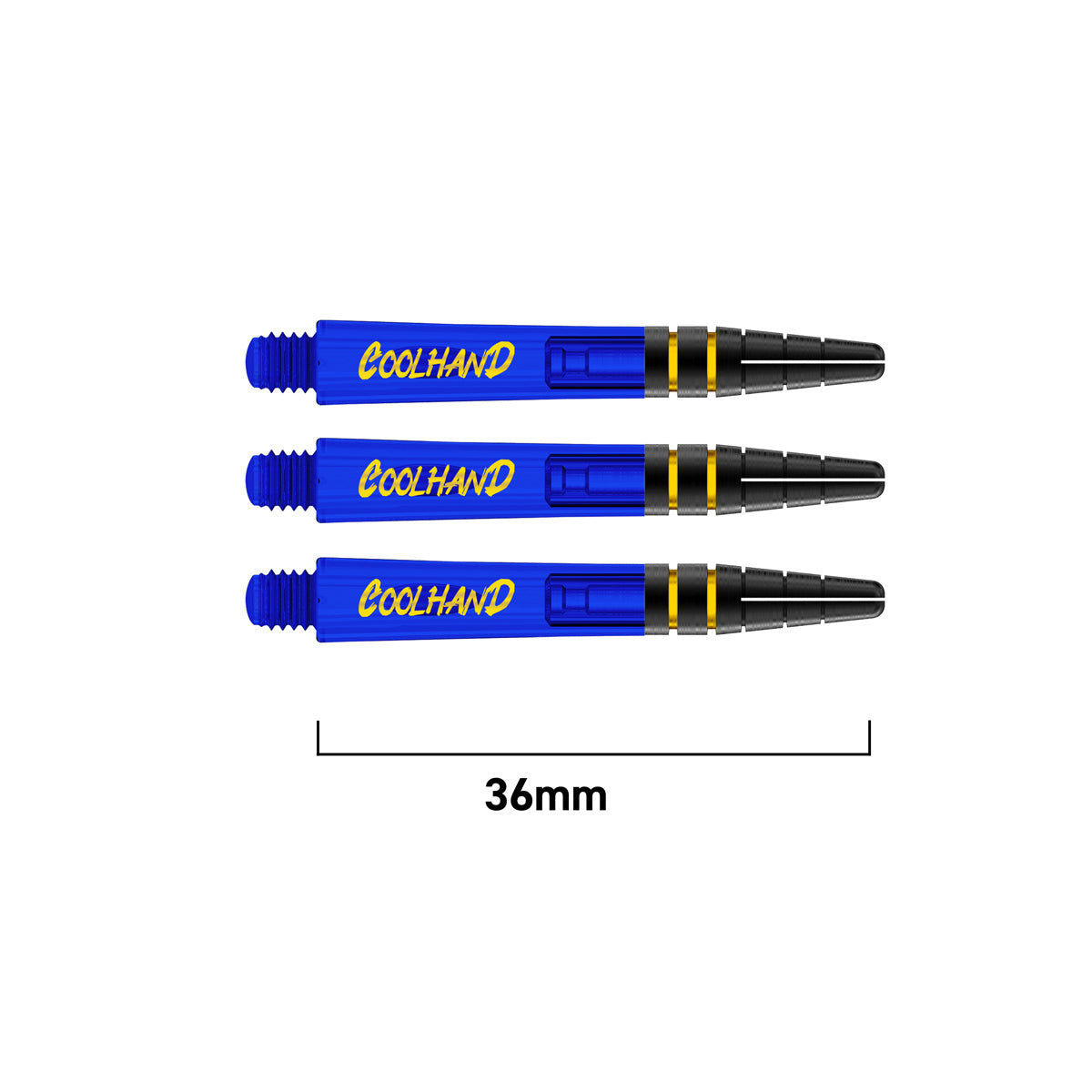 Luke Humphries Cool Hand Logo Nitrotech Dart Stems Shafts Short length variant image