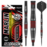 Marlin Venom Steel Tip Darts product image showing the complete dart set, packaging and accessories