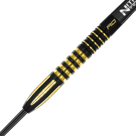 Close up view of the Neil Duff barrel grip and precision machining