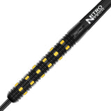 Close up view of the Nirvana barrel grip and precision machining