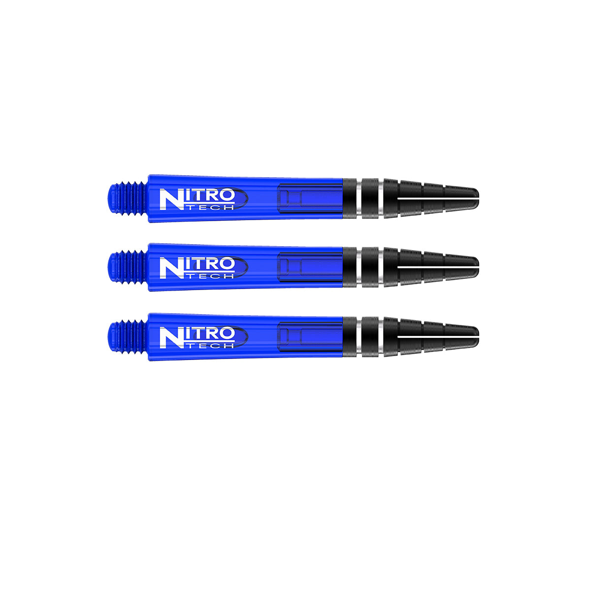 Nitrotech Dart Stems Blue main product image showing the stems, packaging, and included contents