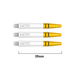 Nitrotech Gold Top Dart Stems White main product image showing the stems, packaging, and included contents
