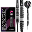 Paradym Torpedo Steel Tip Darts main product image showing the darts, packaging, flights, shafts, and included accessories
