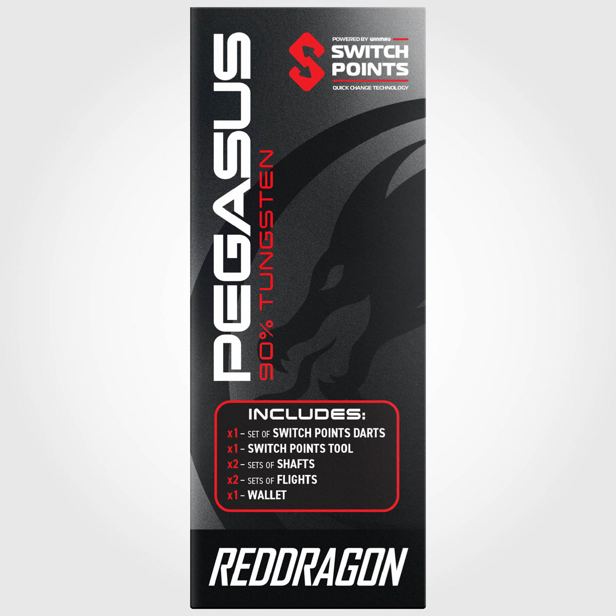 Red Dragon Pegasus Switch Point 90% Tungsten Steel Tip Darts