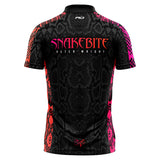 Red Dragon Peter Wright 50 Years Limited Edition Dart Shirt rear view image showing the back design and player branding