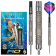 Peter Wright Euro 11 Element Steel Tip Darts product image showing the complete dart set, packaging and accessories