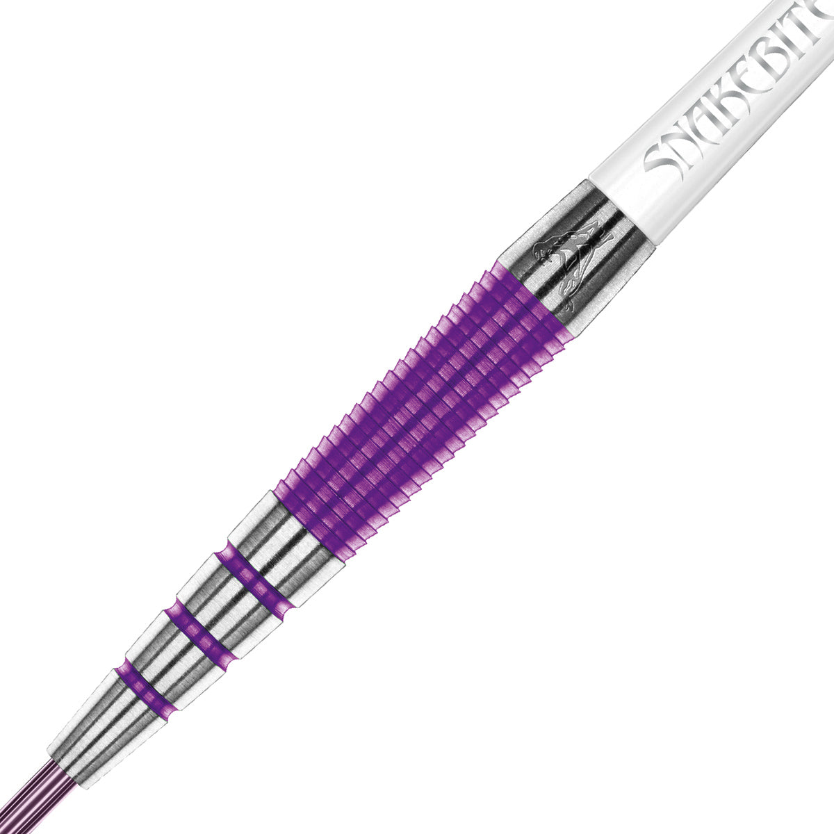 Close up view of the Peter Wright PL15 Medusa barrel grip and precision machining