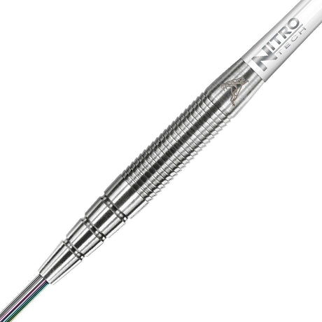 Close up view of the Peter Wright PL15 barrel grip and precision machining