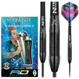 Peter Wright Snakebite 3 Black Steel Tip Darts product image showing the complete dart set, packaging and accessories