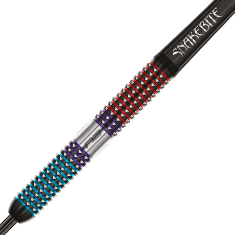 Close up view of the Peter Wright Spirit barrel grip and precision machining