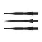 Red Dragon Raptor Gripped Dart Point Black alternative angle showing the point profile and finish