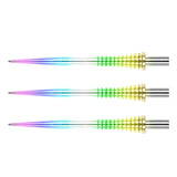 Red Dragon Raptor Gripped Dart Point Rainbow alternative angle showing the point profile and finish