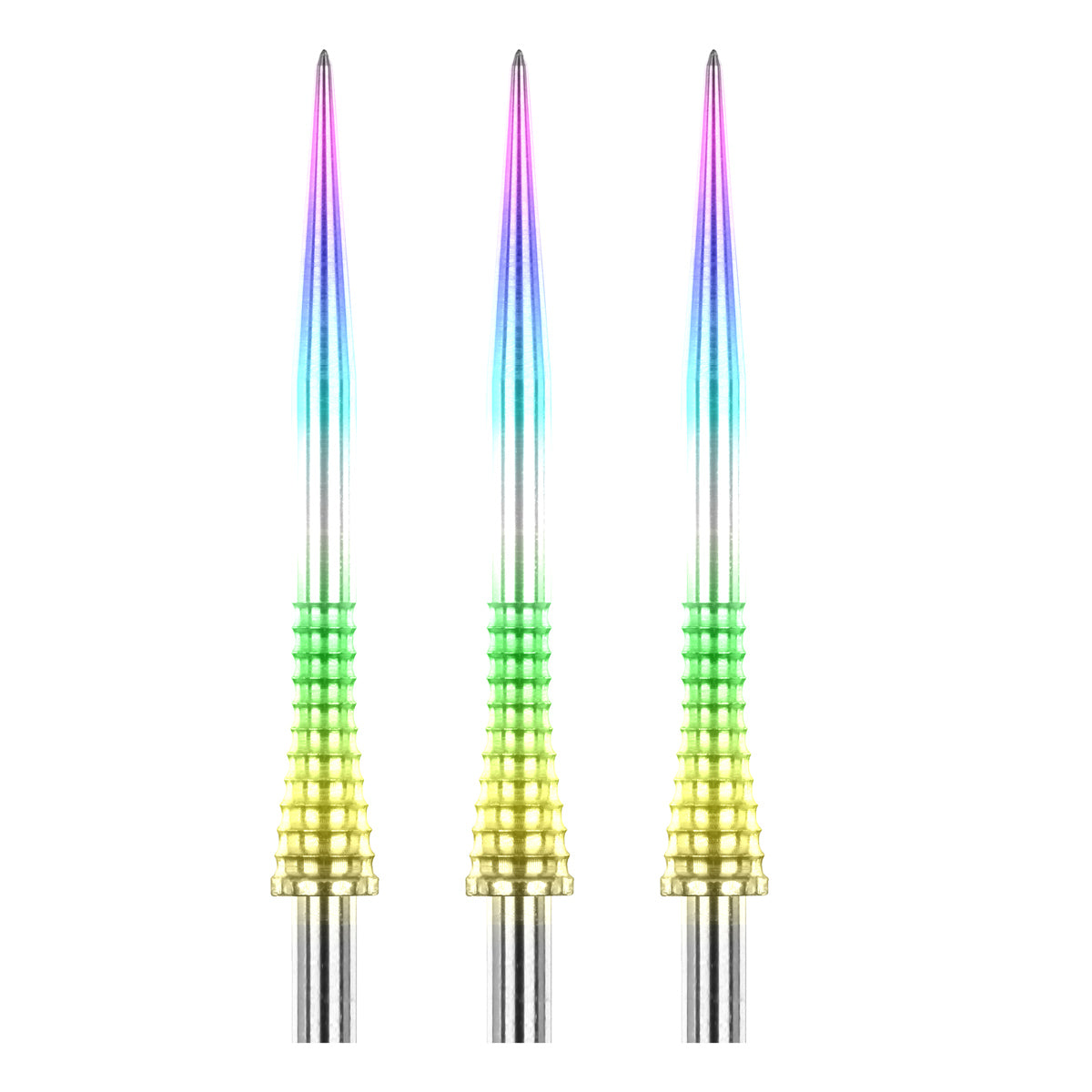 Red Dragon Raptor Gripped Dart Point Rainbow main product image showing the dart points