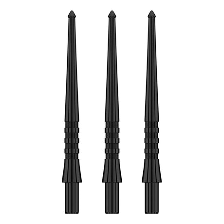 Red Dragon Raptor GT Points Black alternative angle showing the point profile and finish