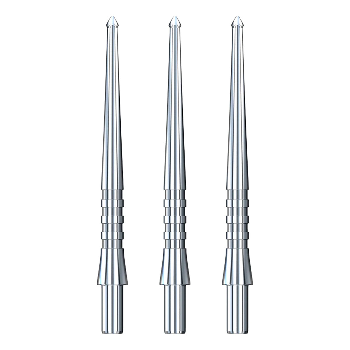 Red Dragon Raptor GT Points Silver main product image showing the dart points
