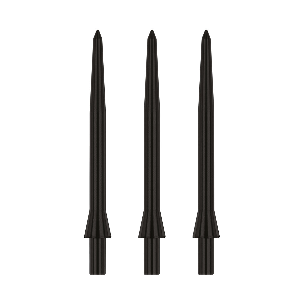 Red Dragon Raptor Plain Dart Point Black alternative angle showing the point profile and finish