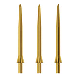 Red Dragon Raptor Plain Dart Point Gold alternative angle showing the point profile and finish