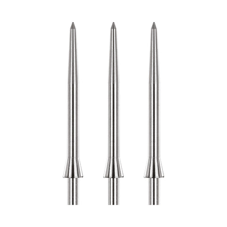 Red Dragon Raptor Plain Dart Point Silver alternative angle showing the point profile and finish