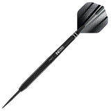 Detailed angle highlighting the Razor Edge Black barrel design and grip pattern