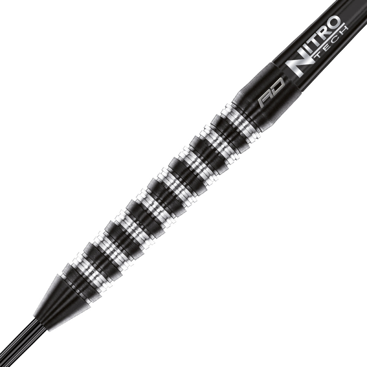 Close up view of the Razor Edge Elite barrel grip and precision machining