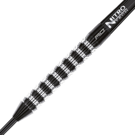 Close up view of the Razor Edge Elite barrel grip and precision machining