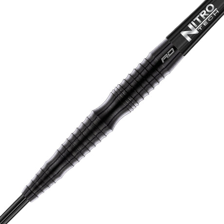 Close up view of the Razor Edge Extreme barrel grip and precision machining