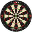 Red Dragon Razoredge Dartboard main product image showing the dartboard and product contents