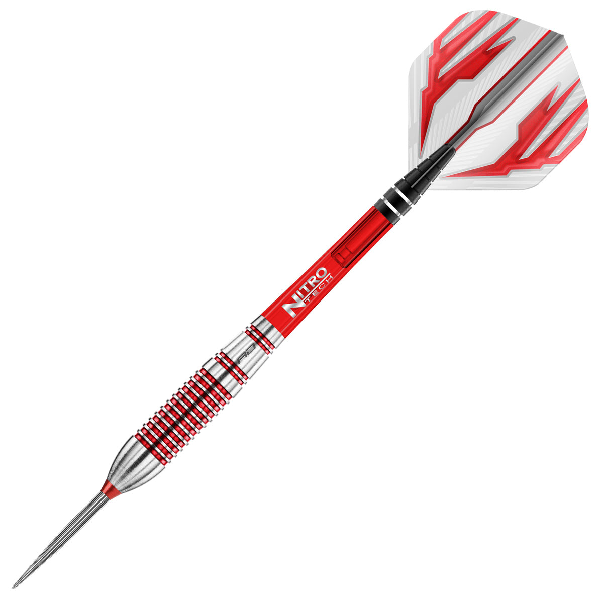 Detailed angle highlighting the Reflex barrel design and grip pattern