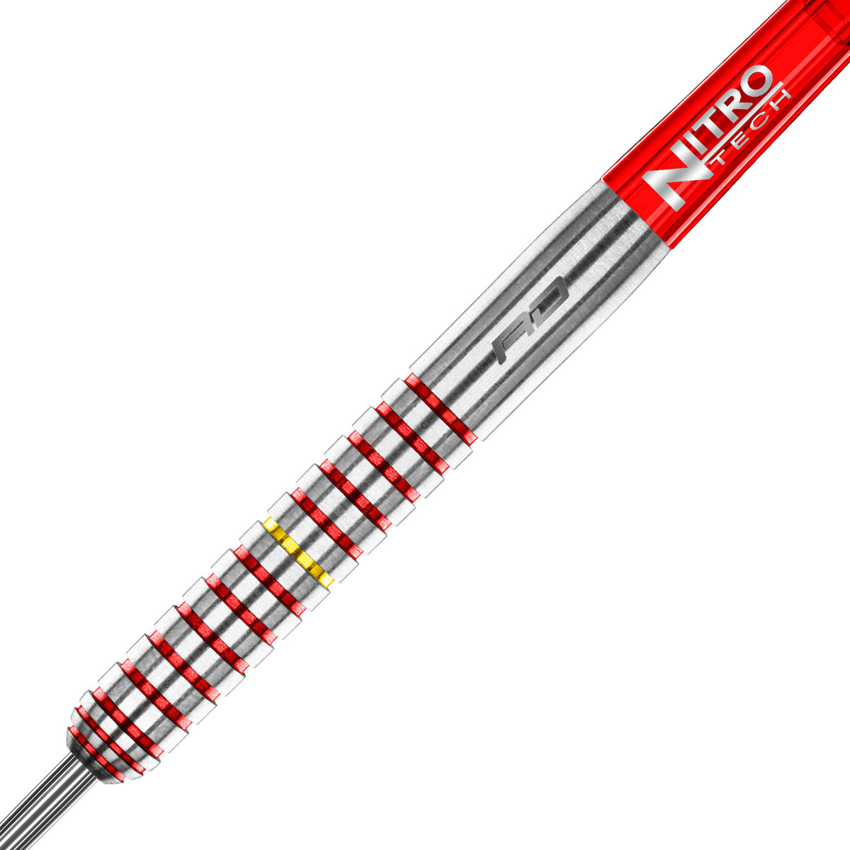 Close up view of the Richie Burnett barrel grip and precision machining