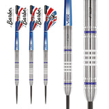 Ryan Meikle Steel Tip Darts complete dart overview image showing the full barrel profile and design from multiple angles