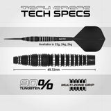 Red Dragon Sable Bomb Switch Point 90% Tungsten Steel Tip Darts