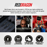 Red Dragon Sable Torpedo Switch Point 90% Tungsten Steel Tip Darts