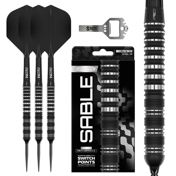 Red Dragon Sable Parallel Switch Point 90% Tungsten Steel Tip