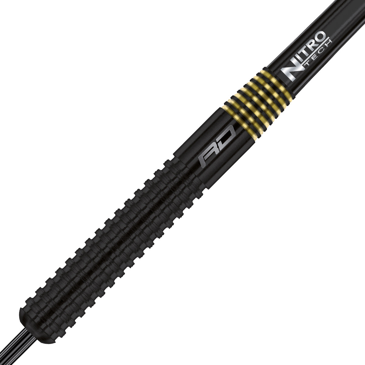 Close up view of the Seiya Asakura barrel grip and precision machining