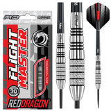 Sidewinder Steel Tip Darts product image showing the complete dart set, packaging and accessories