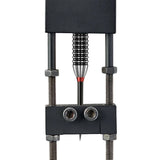 Red Dragon Specialist Black Dart Points with Trident Red image showing the point installation tool