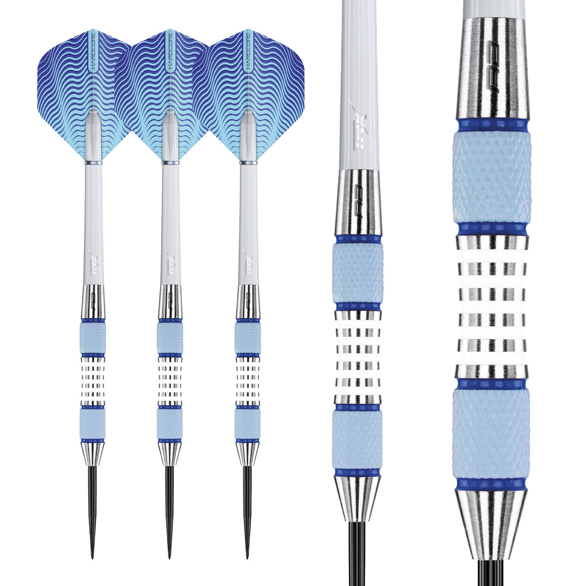 Multiple angle view of the Stag dart barrel profile and design