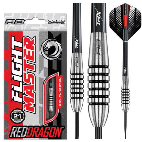 Swingfire 2 Steel Tip Darts product image showing the complete dart set, packaging and accessories