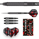 T 800 Steel Tip Darts image displaying everything included inside the box