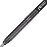 T 800 Steel Tip Darts zoomed image highlighting the barrel grip, machining, coating, and surface detail