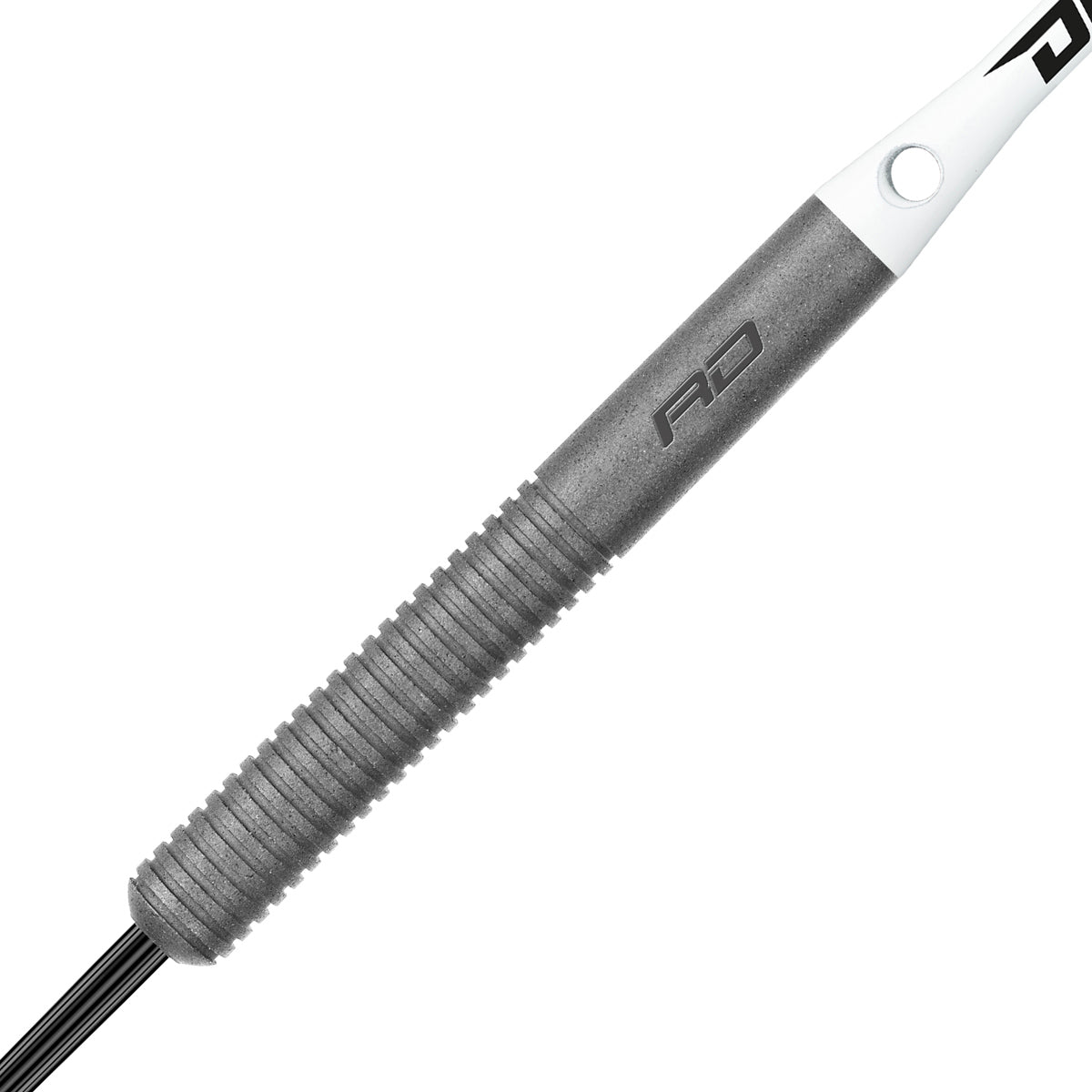 Close up view of the Wayne Warren barrel grip and precision machining