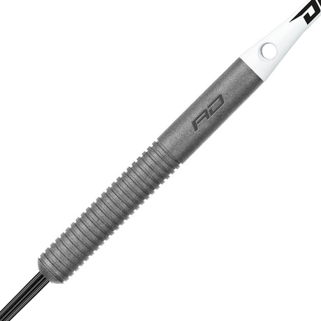 Close up view of the Wayne Warren barrel grip and precision machining