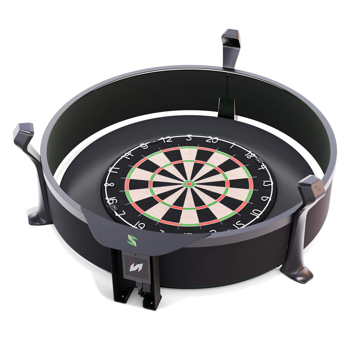 Scolia Home 2 Auto Scoring System With Light Ring flat lay image showing all included components and accessories